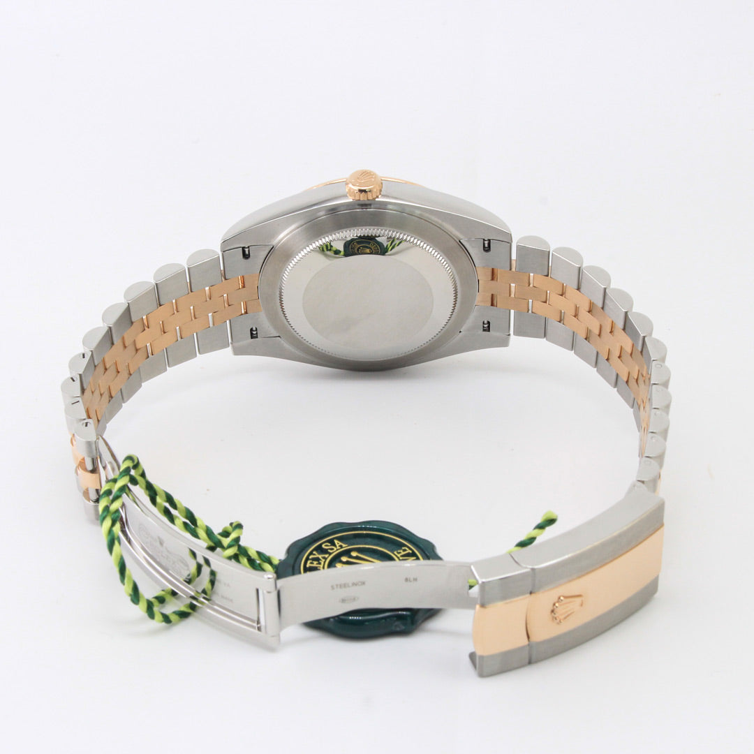 Rolex DateJust 41 126331 Bi - Metal Wimbledon Roman Dial 2023