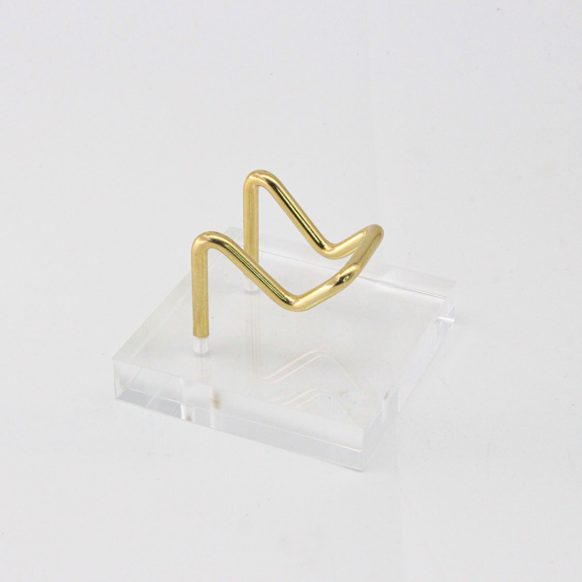 Crystal Display Transparent Stand Easel Rack for Minerals Crystal Holder Support