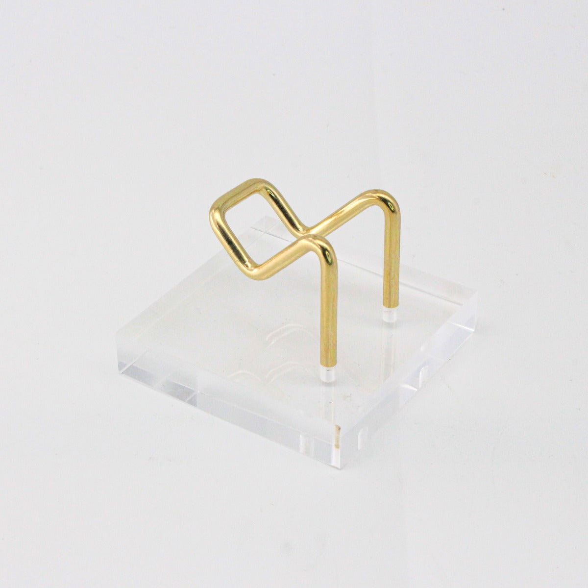 Crystal Display Transparent Stand Easel Rack for Minerals Crystal Holder Support