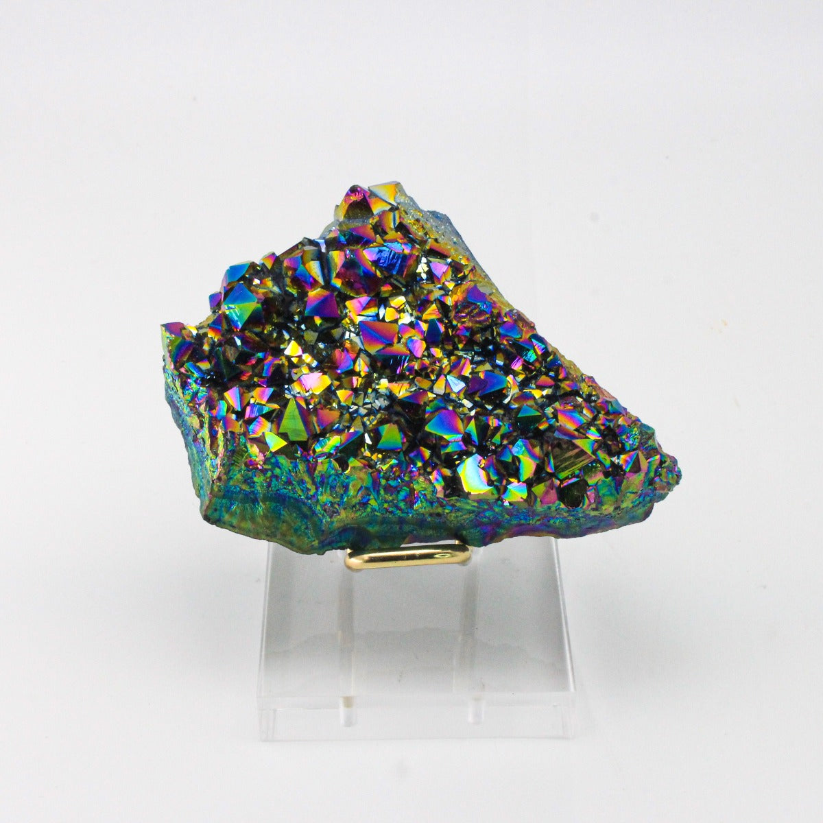 Crystal Display Transparent Stand Easel Rack for Minerals Crystal Holder Support