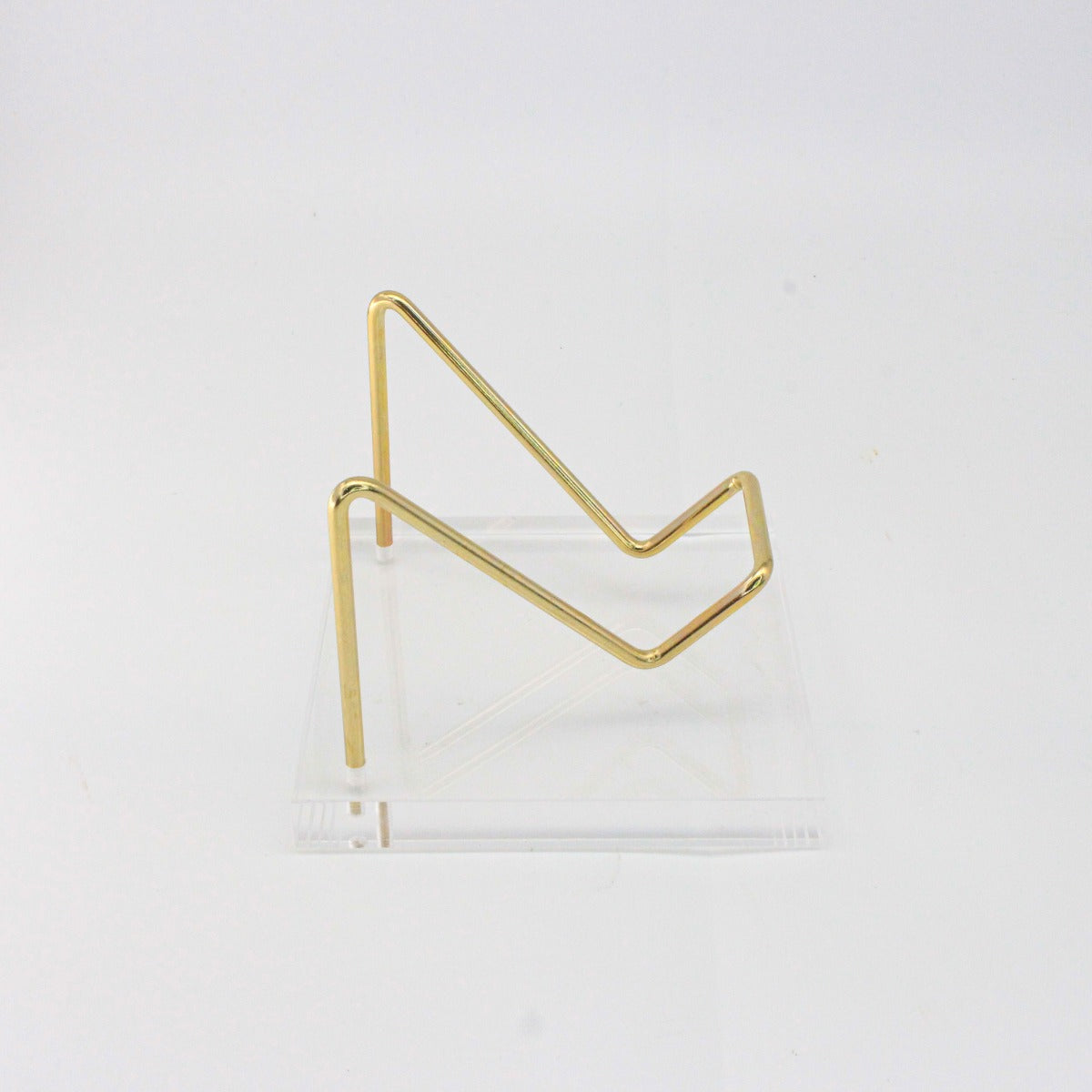 Crystal Display Transparent Stand Easel Rack for Minerals Crystal Holder Support