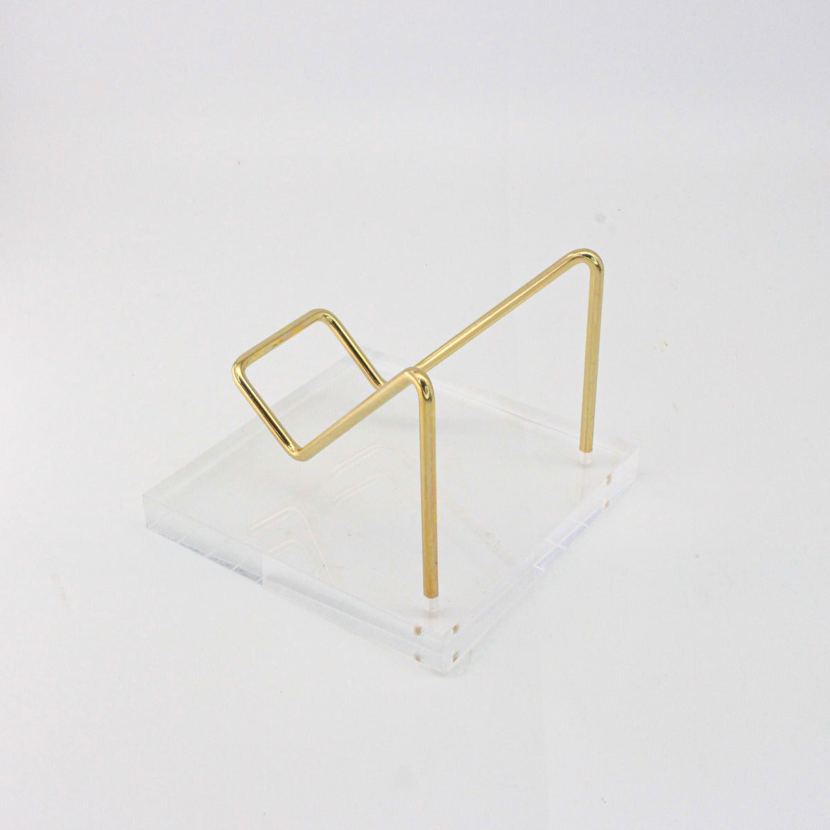 Crystal Display Transparent Stand Easel Rack for Minerals Crystal Holder Support