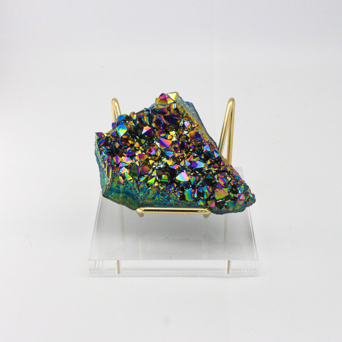 Crystal Display Transparent Stand Easel Rack for Minerals Crystal Holder Support