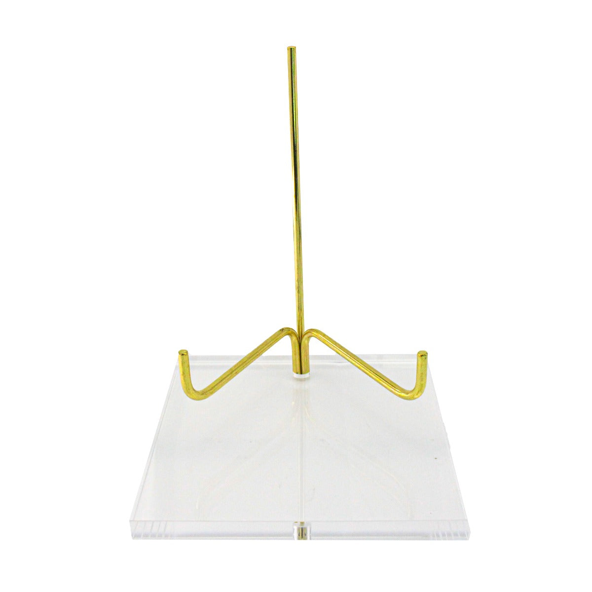 Acrylic Base Crystal Display Transparent Stand Easel Rack for Minerals Crystal Holder Support