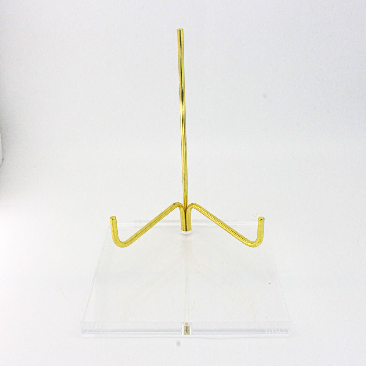 Acrylic Base Crystal Display Transparent Stand Easel Rack for Minerals Crystal Holder Support