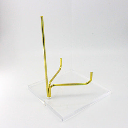 Acrylic Base Crystal Display Transparent Stand Easel Rack for Minerals Crystal Holder Support