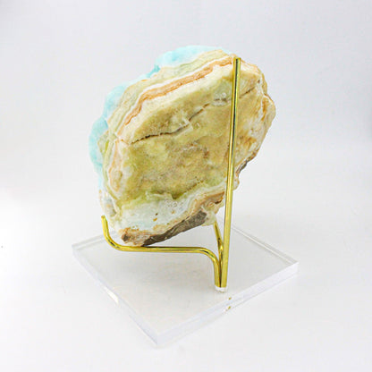 Acrylic Base Crystal Display Transparent Stand Easel Rack for Minerals Crystal Holder Support