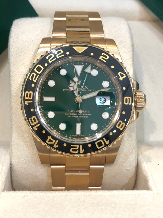 Rolex GMT-Master II 116718LN Green Dial - 2019