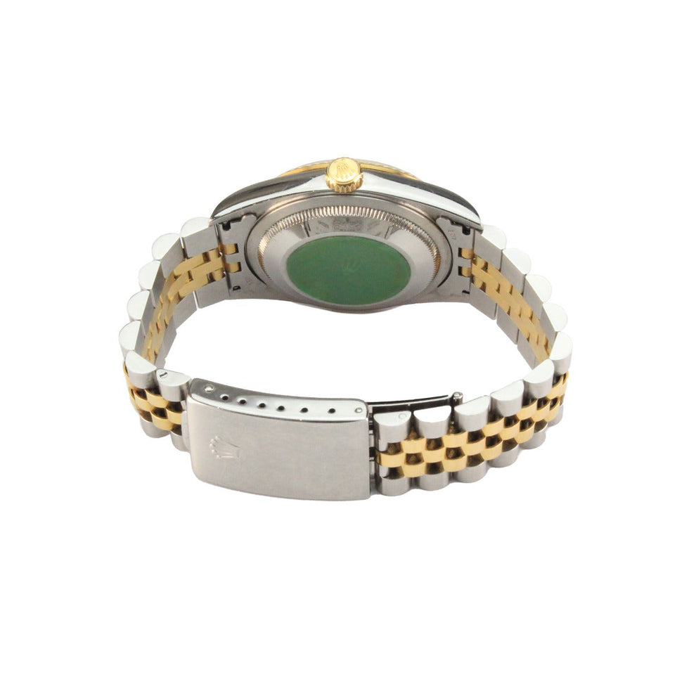 Rolex Datejust 36 16233 Jubilee Bracelet Champagne Dial Stainless Steel Good Condition Fluted Bezel 36mm Mechanical Watch - product image from Imperial ...