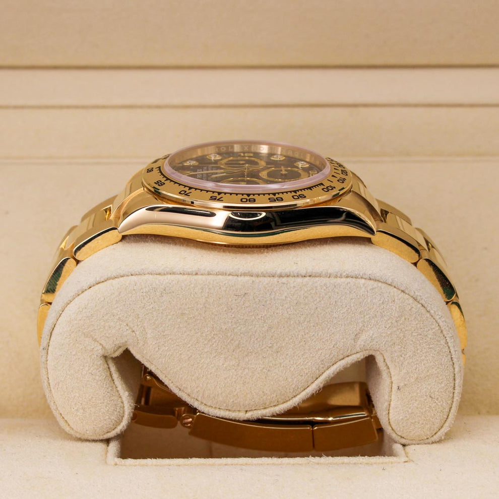 2022 Rolex Daytona 116508 self-winding chronograph in 18ct yellow gold