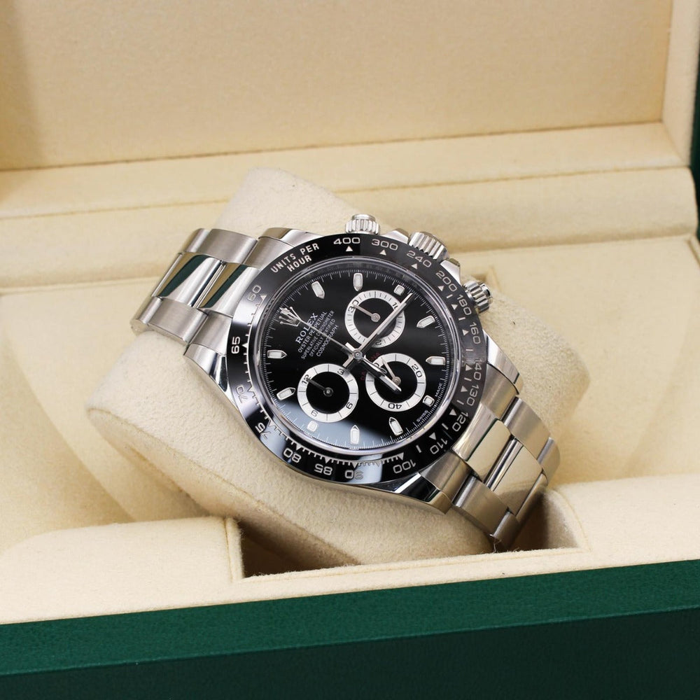 Rolex Daytona 116500ln 2021 Oyster Bracelet Black Dial White Gold 2021 Pristine Condition Fluted Bezel 40 Mm Mechanical Watch - product image from Imperi...