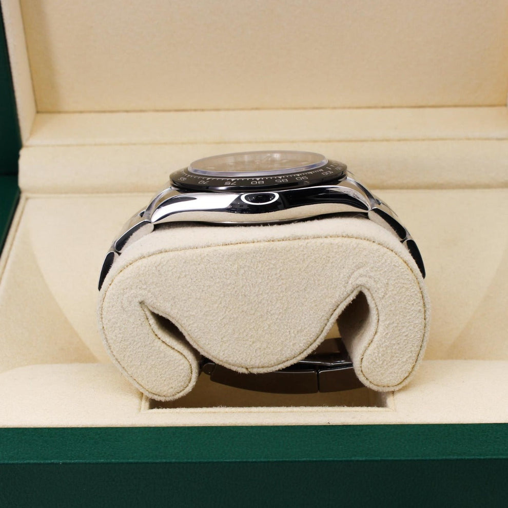 Rolex Daytona 116500ln 2021 Oyster Bracelet Black Dial White Gold 2021 Pristine Condition Fluted Bezel 40 Mm Mechanical Watch - product image from Imperi...