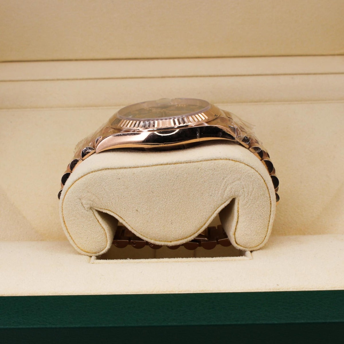 Rolex Daydate 228235 Rose Gold Green Dial