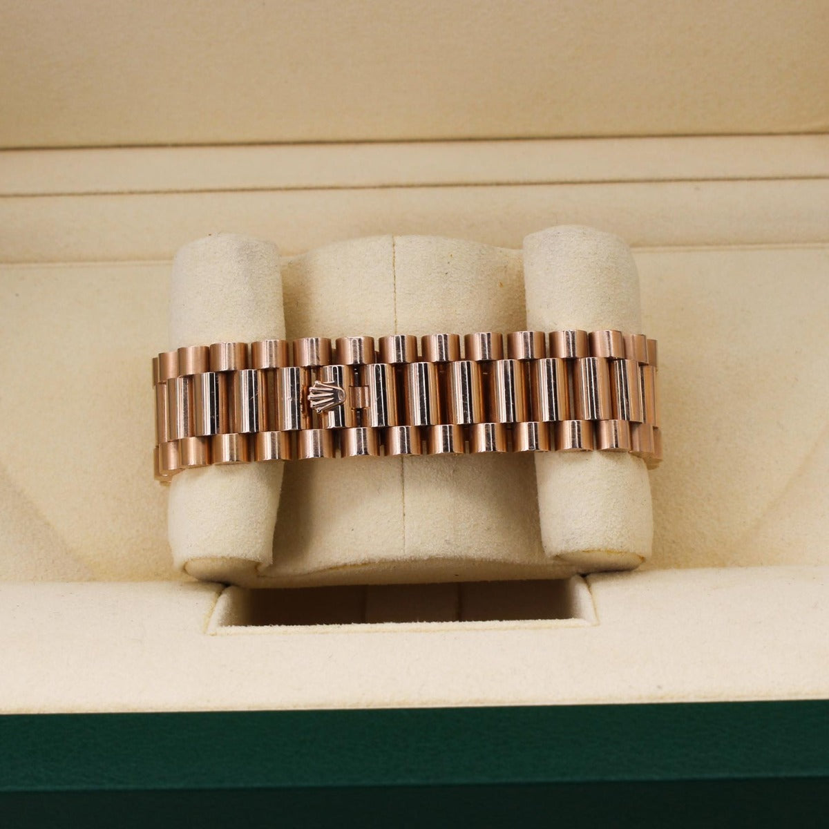 Rolex Daydate 228235 Rose Gold Green Dial