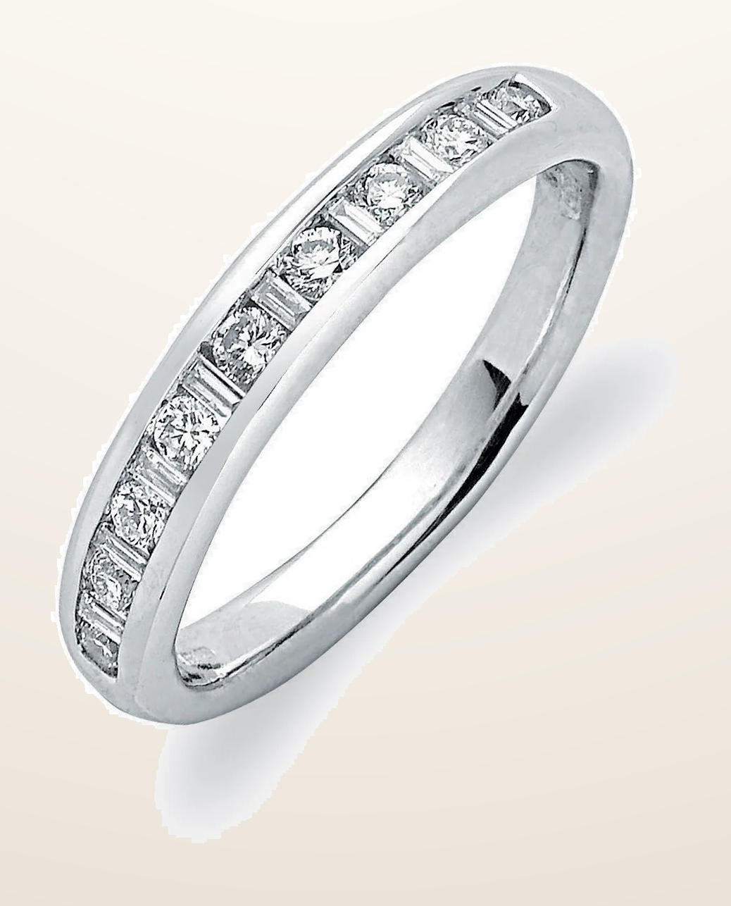 IT_ROLE:detail_crop | 18ct White Gold 0.33ctw Diamond Eternity Ring