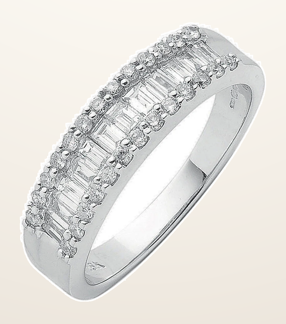 IT_ROLE:detail_crop | 18ct White Gold 0.55ctw Diamond Ring