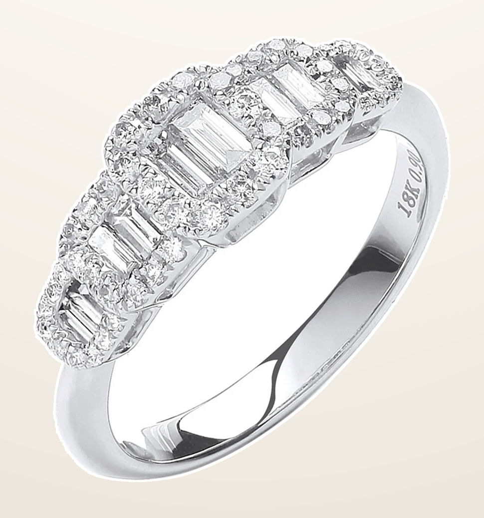 IT_ROLE:detail_crop | 18ct White Gold 0.72ct G-VS Dress Ring