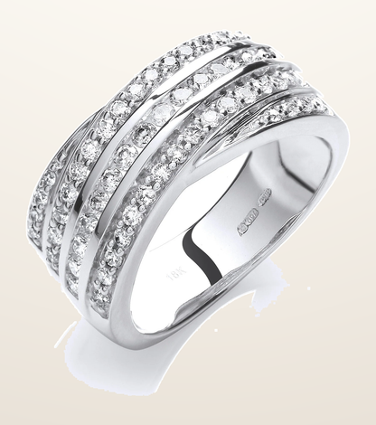 IT_ROLE:detail_crop | 18ct White Gold 0.75ctw Diamond Ring