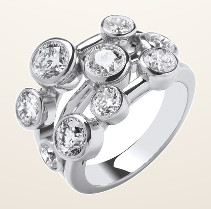 IT_ROLE:detail_crop | 18ct White Gold 3.00ctw GH-SI Diamond Dress Ring