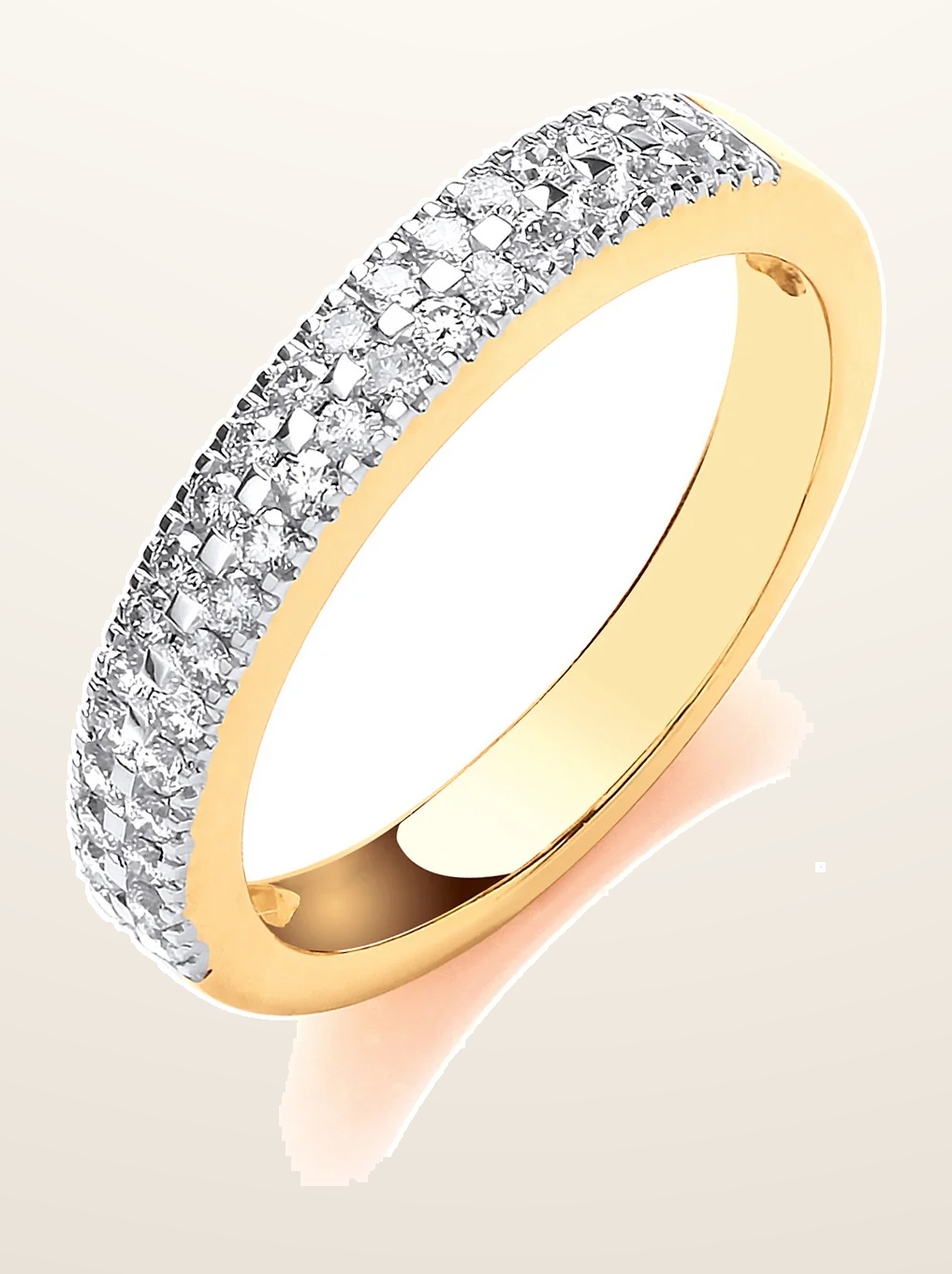 IT_ROLE:detail_crop | 18ct Yellow Gold 0.35ctw Diamond Eternity Ring