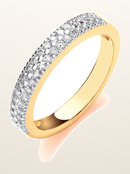 IT_ROLE:detail_crop | 18ct Yellow Gold 0.35ctw Diamond Eternity Ring