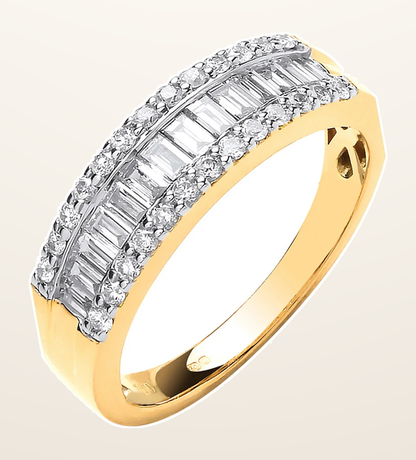 IT_ROLE:detail_crop | 18ct Yellow Gold 0.55ctw Diamond Ring
