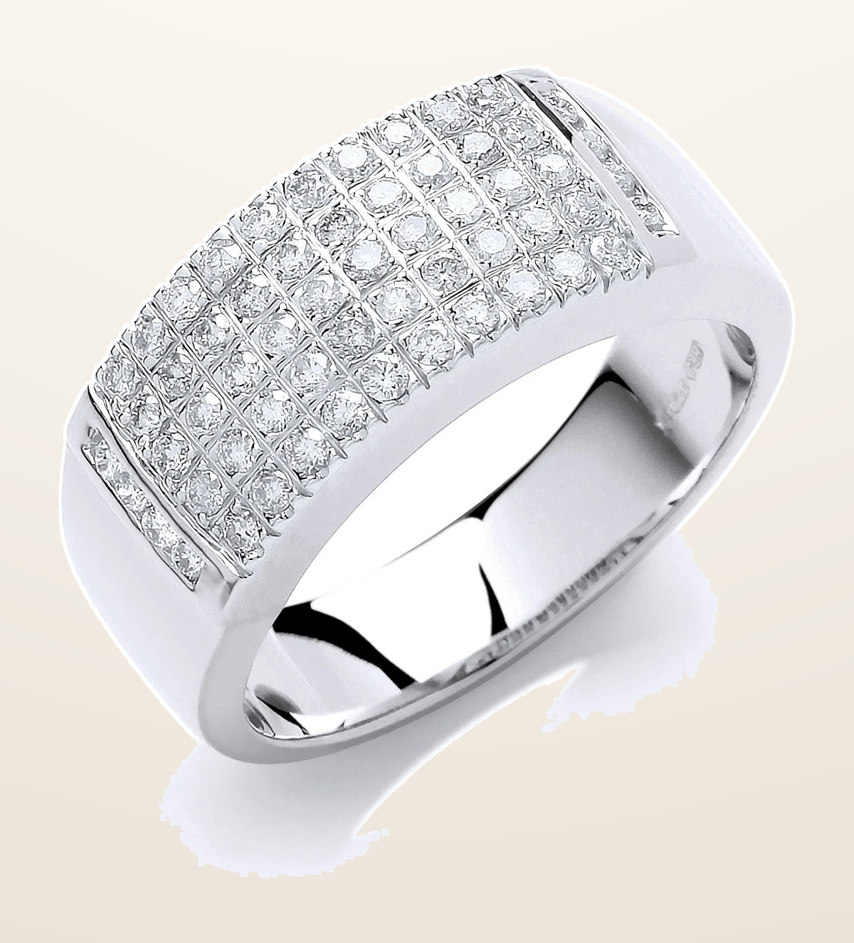 IT_ROLE:detail_crop | 9ct White Goldd 0.50ct Diamond Ring