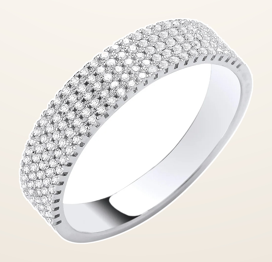 IT_ROLE:detail_crop | 9ct White Gold 0.33ctw Ring