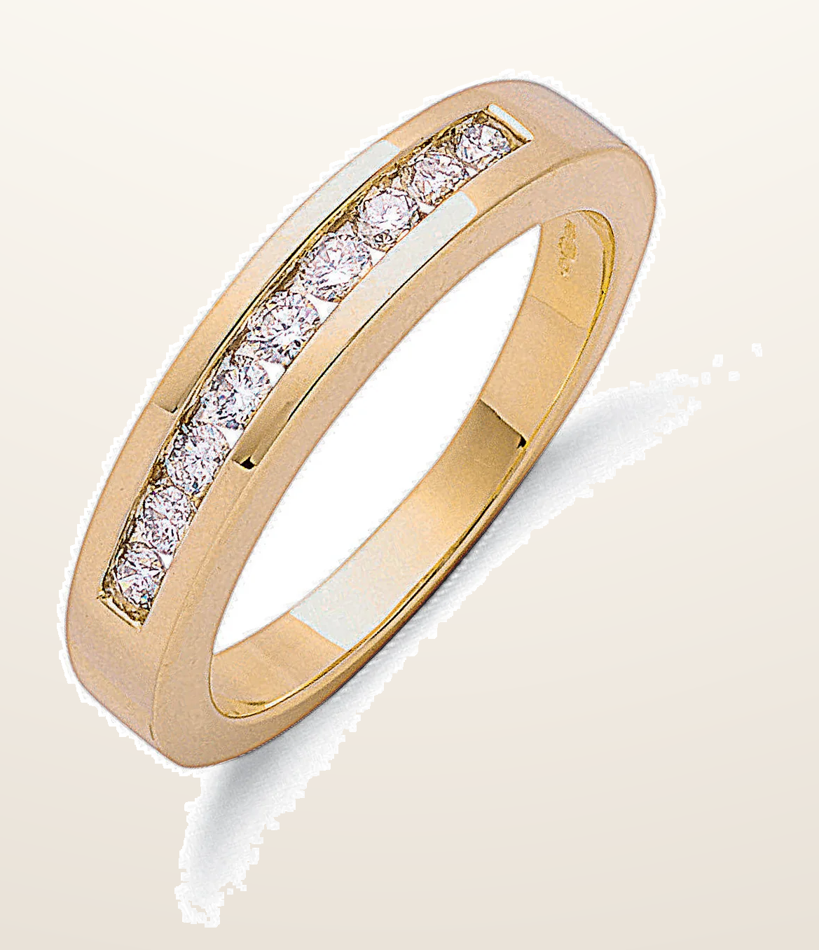 IT_ROLE:detail_crop | 9ct Yellow Gold 0.35ct Diamond Eternity Ring