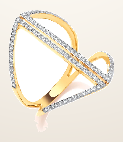 IT_ROLE:detail_crop | 9ct Yellow Gold 0.20ct Dress Ring
