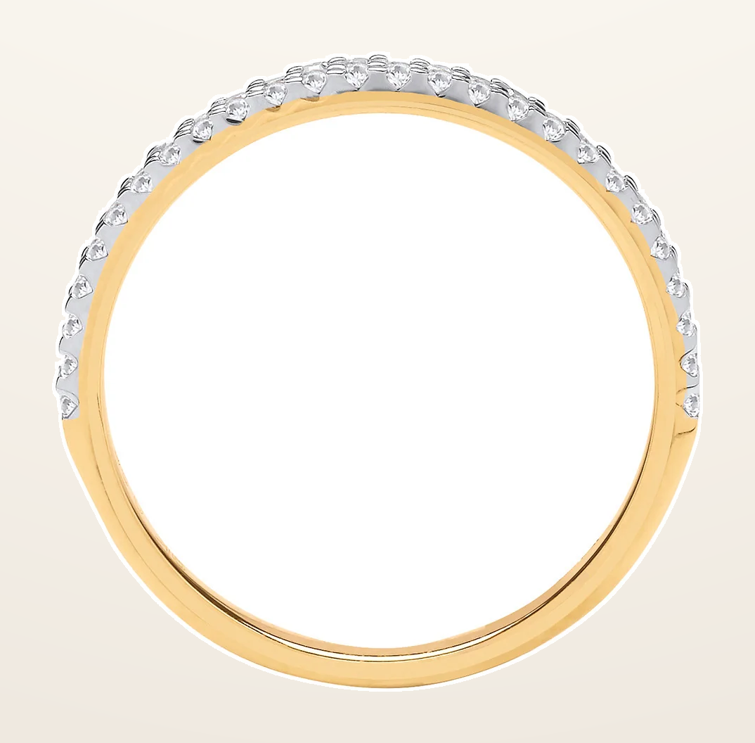 IT_ROLE:detail_crop | 9ct Yellow Gold 0.25ctw Ring