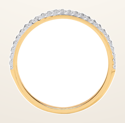IT_ROLE:detail_crop | 9ct Yellow Gold 0.25ctw Ring