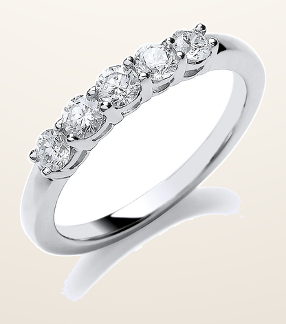 IT_ROLE:detail_crop | Platinum 0.50ct Diamond Ring