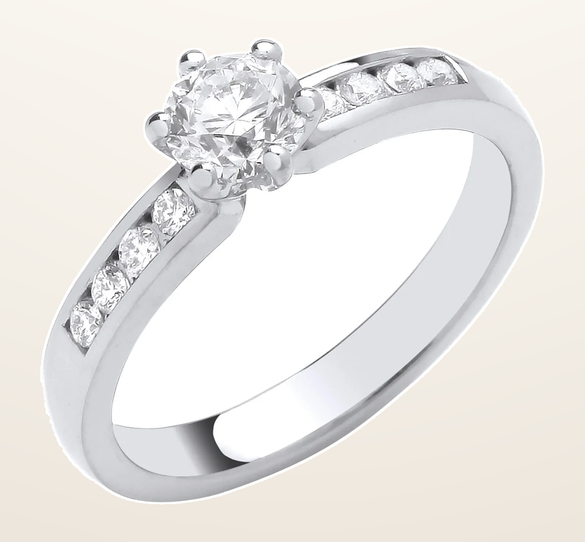 IT_ROLE:detail_crop | Platinum 0.70ctw Brilliant Cut Diamond Ring