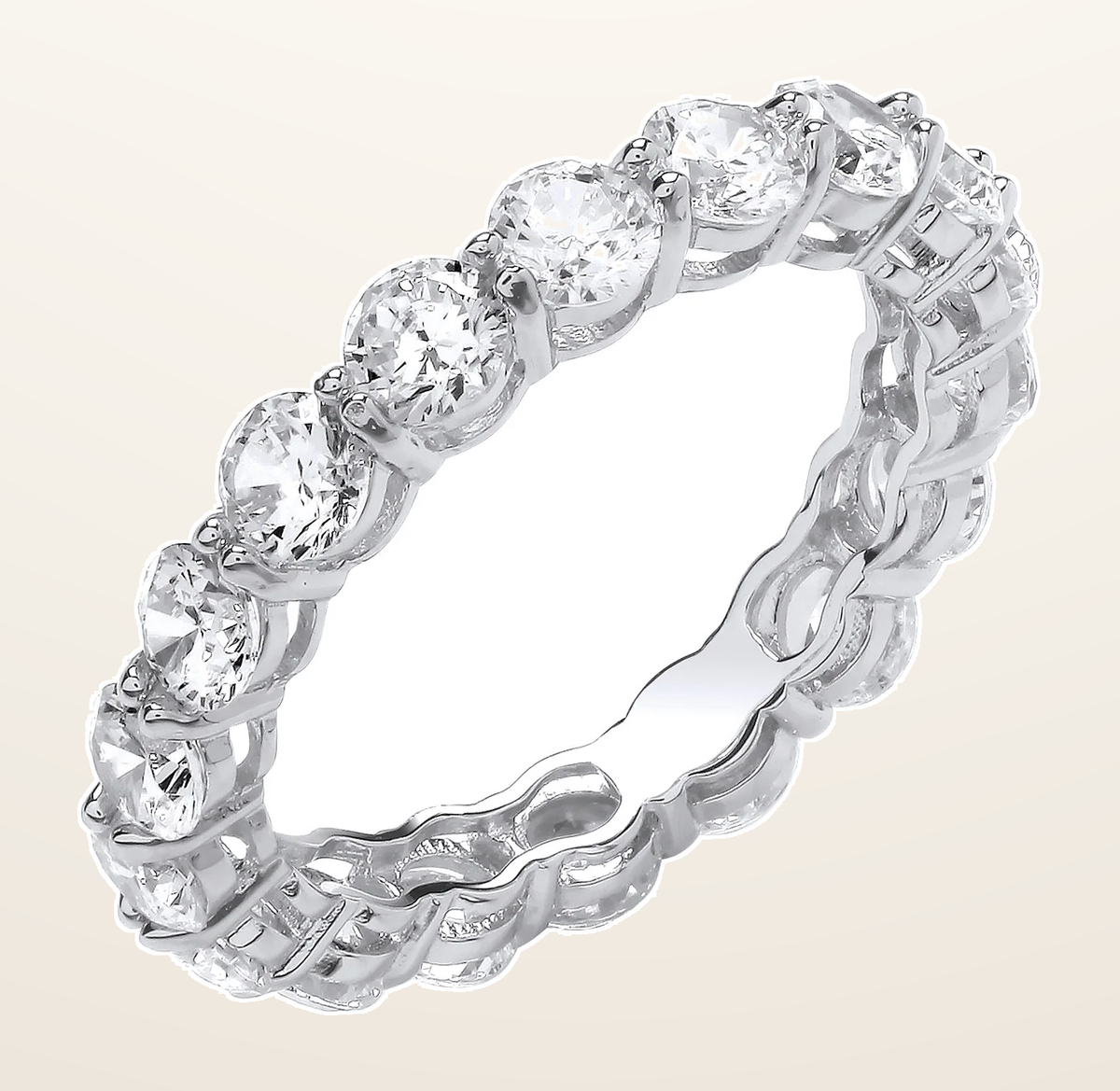 IT_ROLE:detail_crop | Silver Full ET Cubic Zirconia Ring