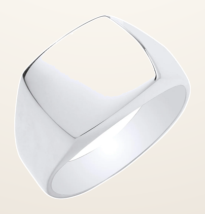 IT_ROLE:detail_crop | Silver SIGNET Ring