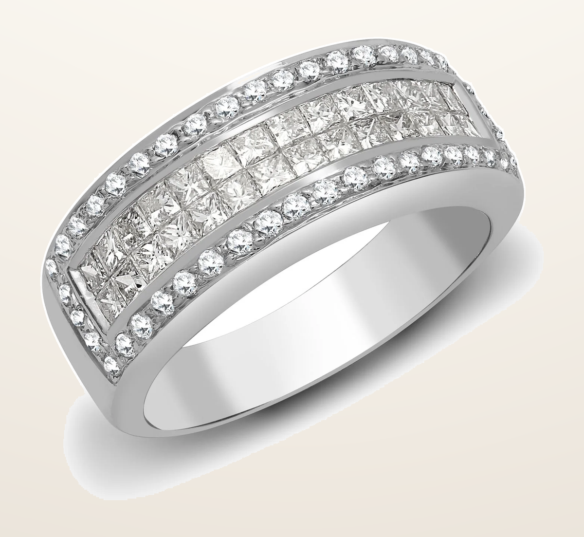 IT_ROLE:detail_crop | 18ct White Gold Natural Diamond Ring