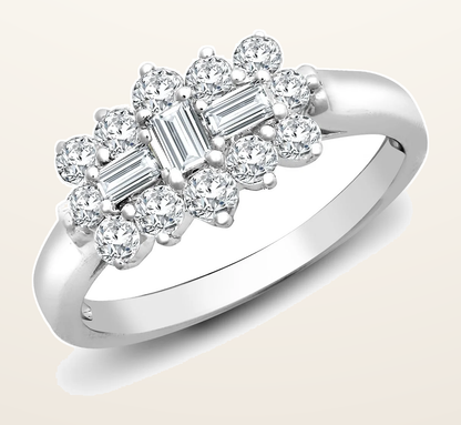 IT_ROLE:detail_crop | 18ct White 0.50ct Natural Diamond Boat Ring