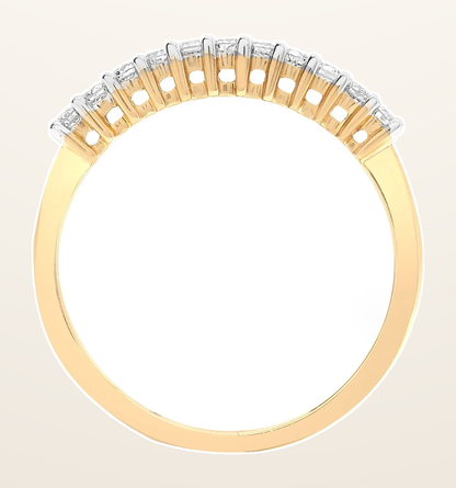 IT_ROLE:detail_crop | 9ct Yellow Gold Natural Diamond Ring