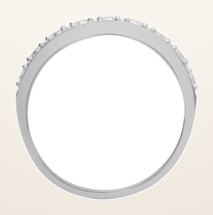 IT_ROLE:detail_crop | 9ct White Gold Half Eternity Natural Diamond Ring