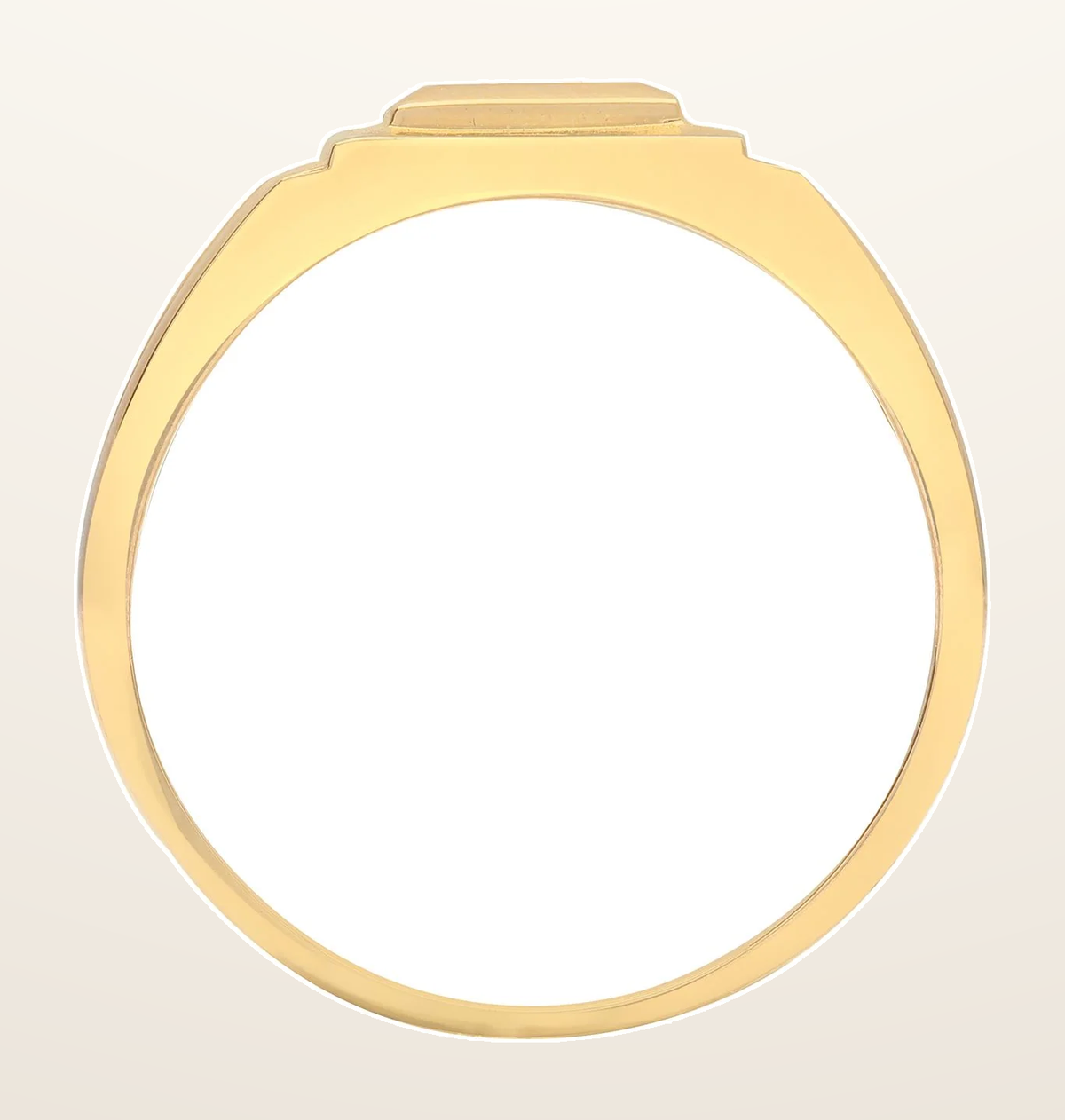 IT_ROLE:detail_crop | 9ct Yellow Gold Gents Natural Diamond Ring