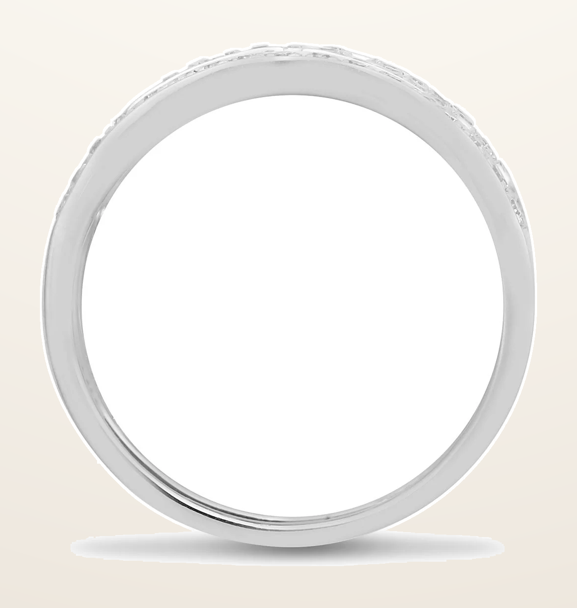 IT_ROLE:detail_crop | 9ct White 0.50 Natural Diamond Greek Key Style Ring