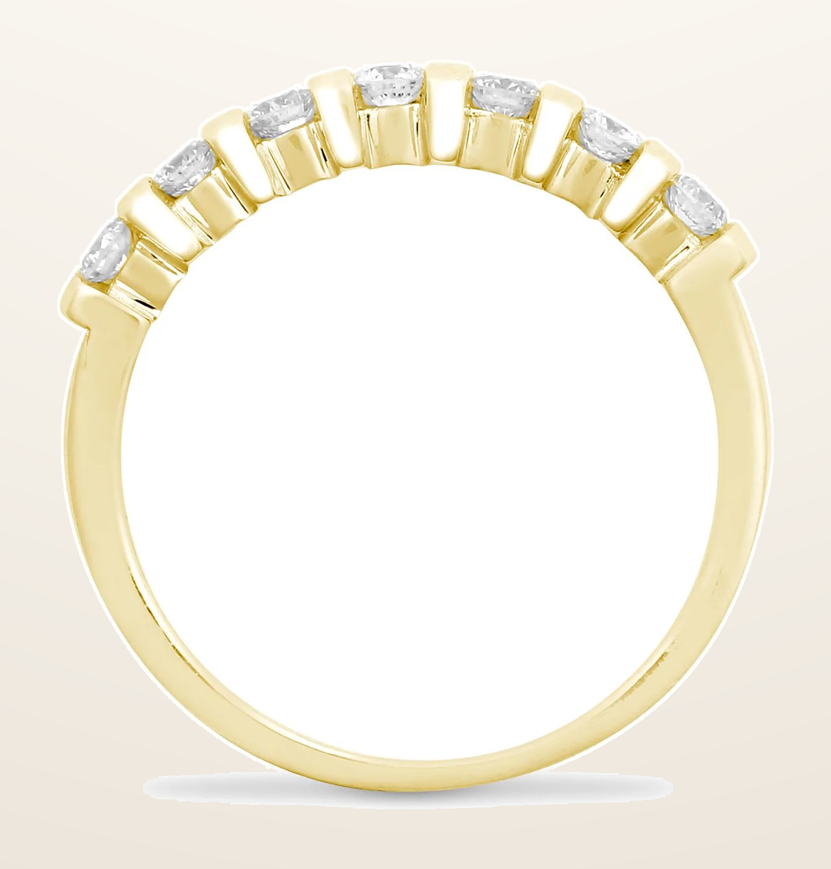 IT_ROLE:detail_crop | 9ct Yellow 40pts Bar Set Ring