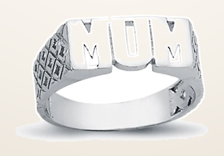 IT_ROLE:detail_crop | 925 Silver Mum Ring Filligree Shoulders