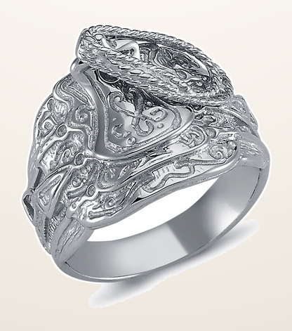 IT_ROLE:detail_crop | 925 Silver Saddle Ring