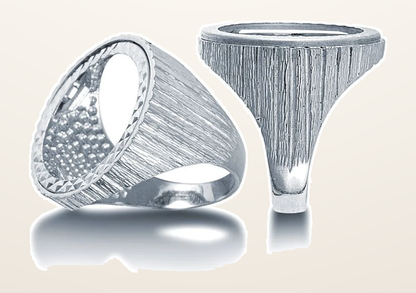 IT_ROLE:detail_crop | 925 Silver Full Sovereign Ring