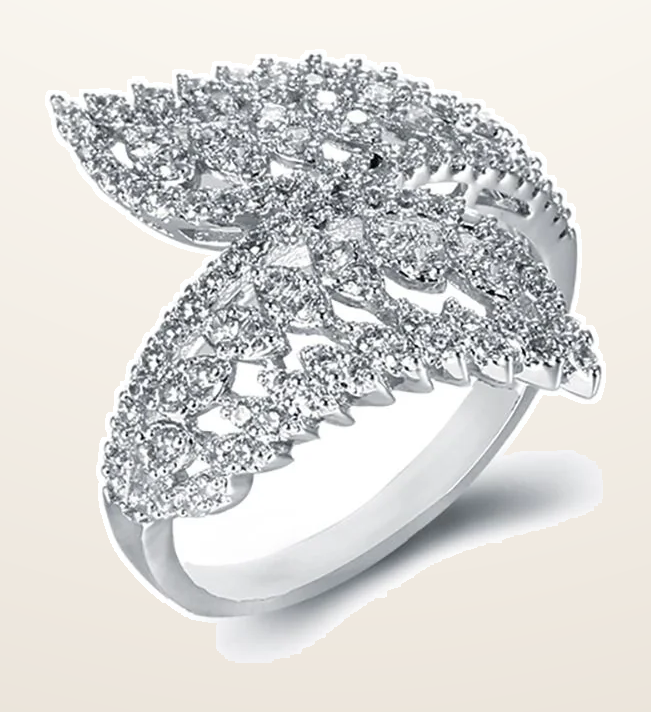 IT_ROLE:detail_crop | 925 Silver Cubic Zirconia Ring