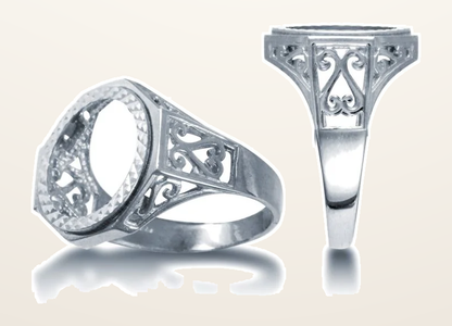 IT_ROLE:detail_crop | 925 Silver Tenth Kruger Ring