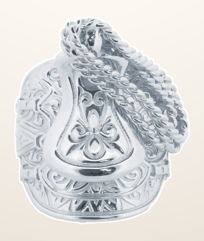 IT_ROLE:detail_crop | 925 Silver Saddle Ring