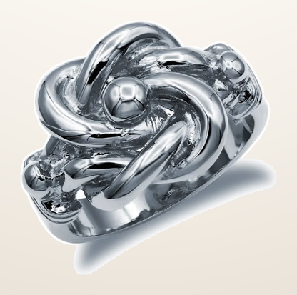 IT_ROLE:detail_crop | 925 Silver Knot Ring